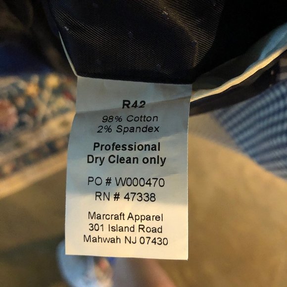 Tommy Hilfiger Blue Summer Sports Coat - Picture 2 of 3